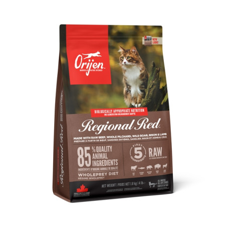 detail ORIJEN REGIONAL RED CAT 1,8 kg