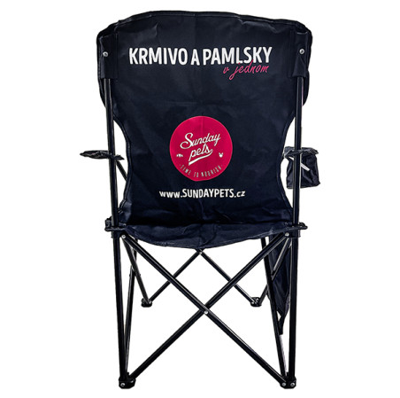 detail KEMPINGOVÉ KŘESLO SUNDAYPETS