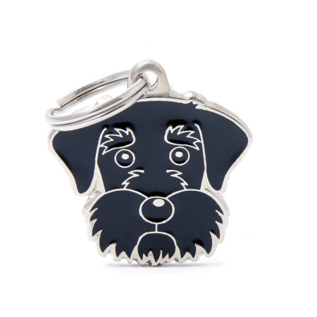 detail MY FAMILY BLACK SCHNAUZER