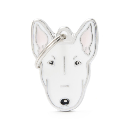 detail WHITE BULL TERRIER