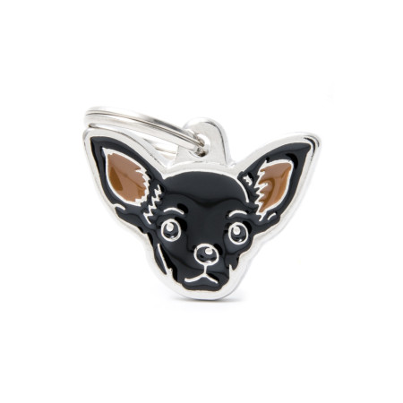 detail BLACK CHIHUAHUA