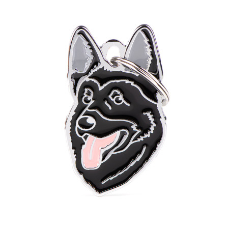 detail BLACK GERMAN SHEPPARD