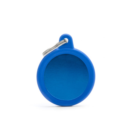 detail BLUE CIRCLE ALU BLUE RUBBER