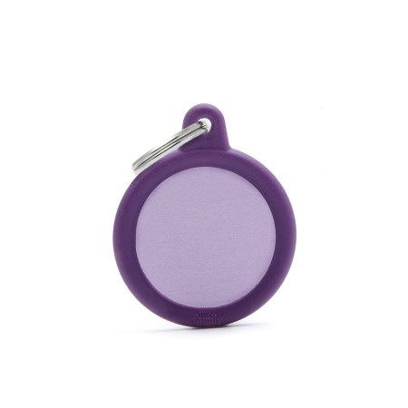 detail PURPLE CIRCLE ALU PURPLE RUBBER