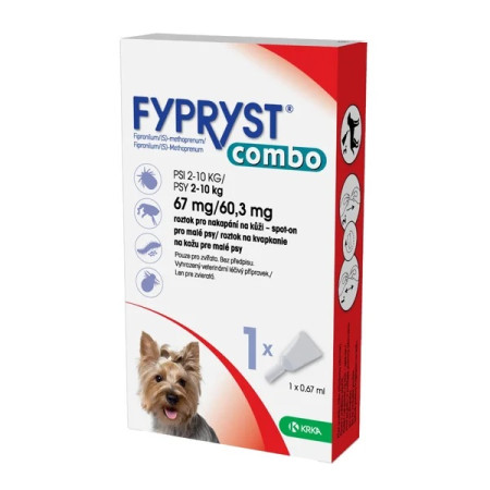 detail FYPRYST COMBO DOG S 0,67 ml (1 pipeta)