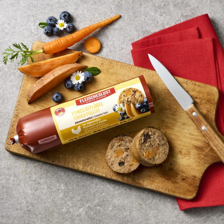 detail FINE POULTRY 400g sweet potatoes & chamomile