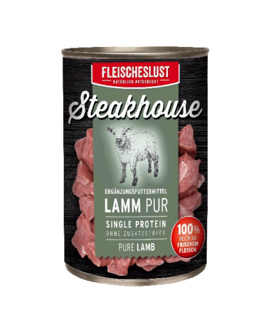 detail PURE LAMB 400g LAMB 100%