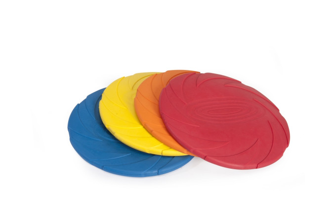 detail PLOVOUCÍ GUMOVÉ FRISBEE 15 cm