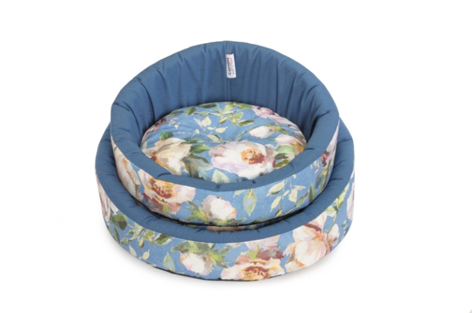 detail PELECH KULATY RUZE 40 cm MODRY CAMON