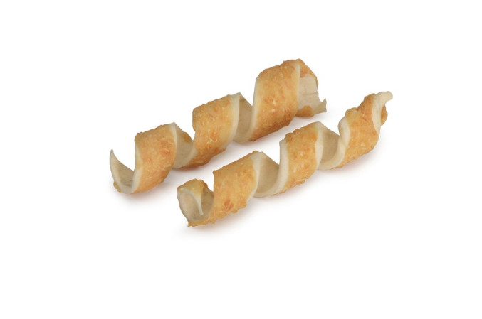 detail BŮVOLÍ KŮŽE S KACHNOU 1 ks 15 cm 36.5g