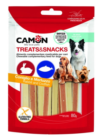 detail PAMLSKY SNACKS SANDWICH KRÁLÍK A RYBA 80 g