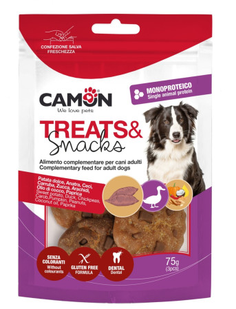 detail CAMON SNACKS SUŠENKY 7x1 cm MIX 75 g