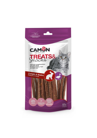 detail CAMON SNACK CAT TYČINKA 9 cm 60 g KACHNA + KRÁLÍK