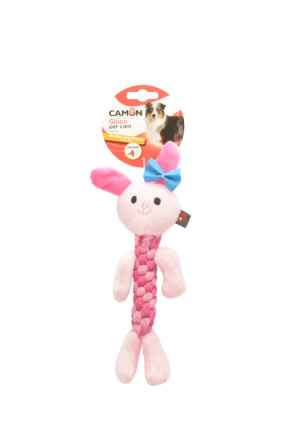 detail CAMON HRAČKA MIX ZVÍŘÁTKA PÍSKACÍ + ŠUSTĚNÍ + PROVÁZEK 20 cm
