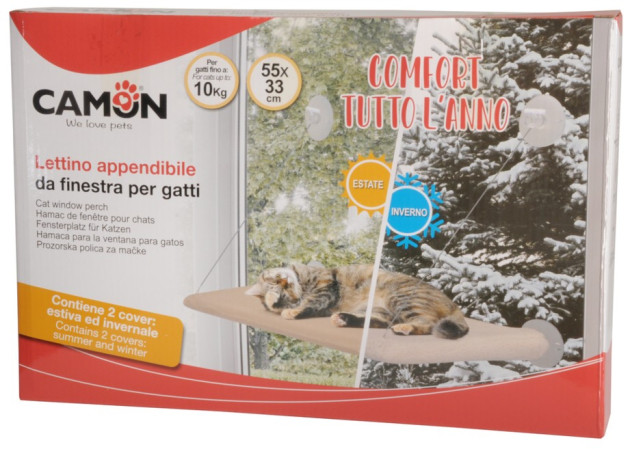 detail PELECH ZÁVĚSNÝ NA OKNO + PŘÍSAVKY 55x33 cm BÉŽOVÁ