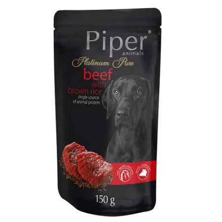 detail PIPER PLATINUM HOVĚZÍ A HNĚDÁ RÝŽE KAPSIČKA 150 g