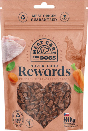 detail REWARDS DOG - KUŘECÍ S MRKVÍ A BAZALKOU
