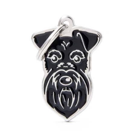 detail BLACK SCHNAUZER