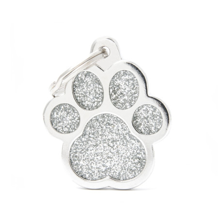 detail BIG PAW GLITTER GREY