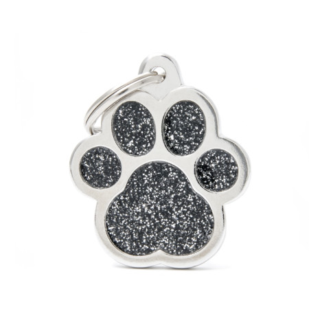 detail BIG PAW GLITTER BLACK
