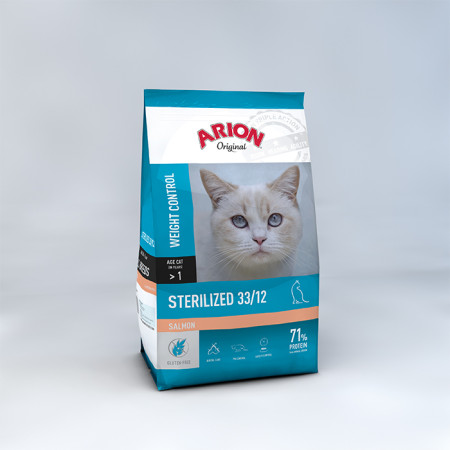 detail ARION ORIGINAL CAT STERILIZED SALMON 2KG