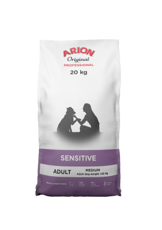 detail ARION PROFESSIONAL SENSITIVE MEDIUM 20 KG