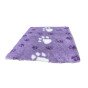 náhled TERMOIZOLAČNÍ DEKA BÍLO FIALOVÁ 100x150 cm