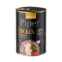 náhled PIPER S KUŘECÍMI SRDÍČKY, ŠPENÁTEM A HNĚDOU RÝŽÍ 400 g