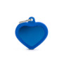 náhled HEART ALU BLUE RUBBER