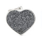 náhled BIG HEART GLITTER BLACK