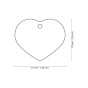 náhled BIG HEART CHROME PLATED BRASS
