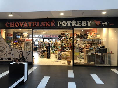Hlavní fotografie prodejny Chovatelské Potřeby Galerie Slovany