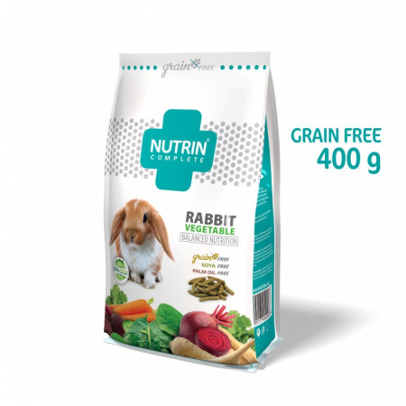 detail NUTRIN COMPLETE KRÁLÍK GRAIN-FREE VEGETABLE 400 g