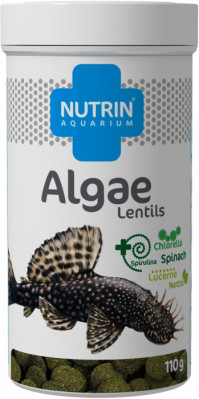 NUTRIN AQUARIUM - ALGAE LENTILS 110G (250ML)