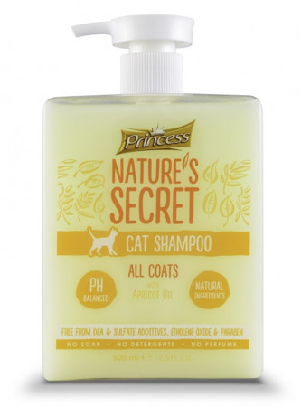 detail NATURE´S SECRET CAT SAMPOO ALL COATS 500 ml