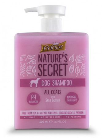 detail NATURE´S SECRET DOG SHAMPOO ALL COATS 500 ml