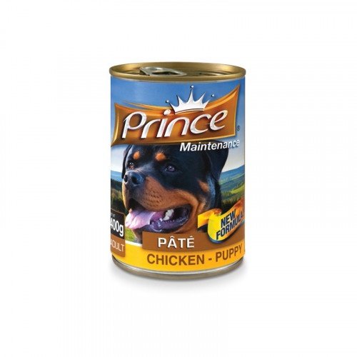 PRINCE DOG PATE 400G KURE-STENE
