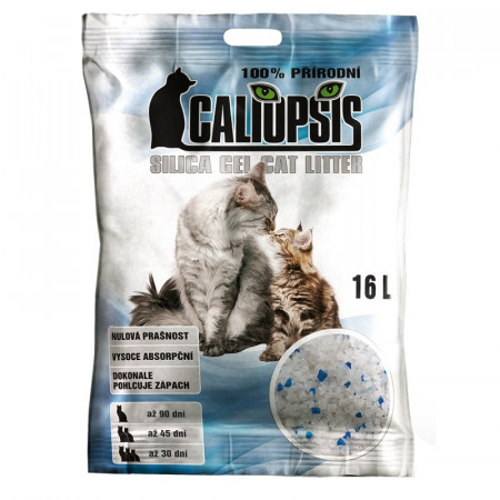 detail CALIOPSIS SILICA CAT LITTER 16 L
