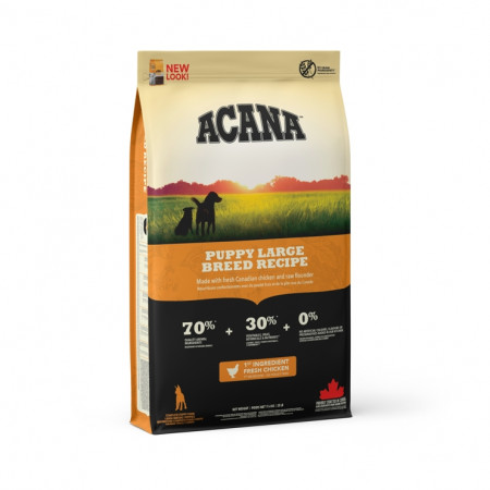 detail ACANA PUPPY LARGE BREED RECIPE 11,4 kg