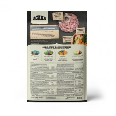 detail ACANA ADULT SMALL BREED RECIPE 6 kg