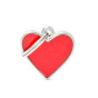 náhled SMALL HEART REFLECTIVE RED