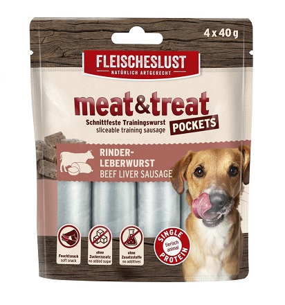 detail MEAT & TREAT BEEF LIVER 4x40g