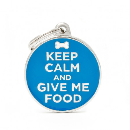 detail KEEP CALM AND GIVE ME FOOD