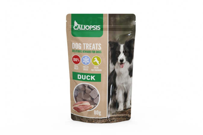 detail CALIOPSIS FREEZE DRIED DUCK 80 g