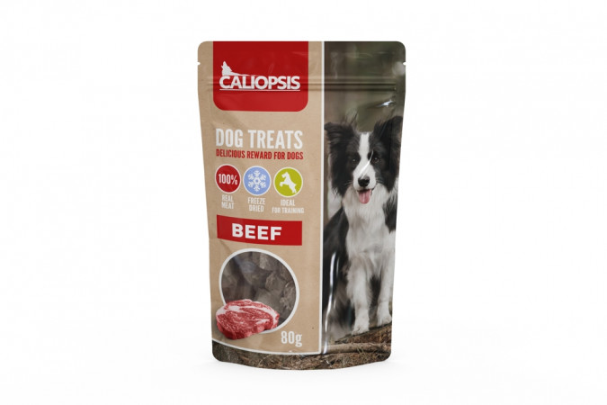 detail CALIOPSIS FREEZE DRIED BEEF 80 g
